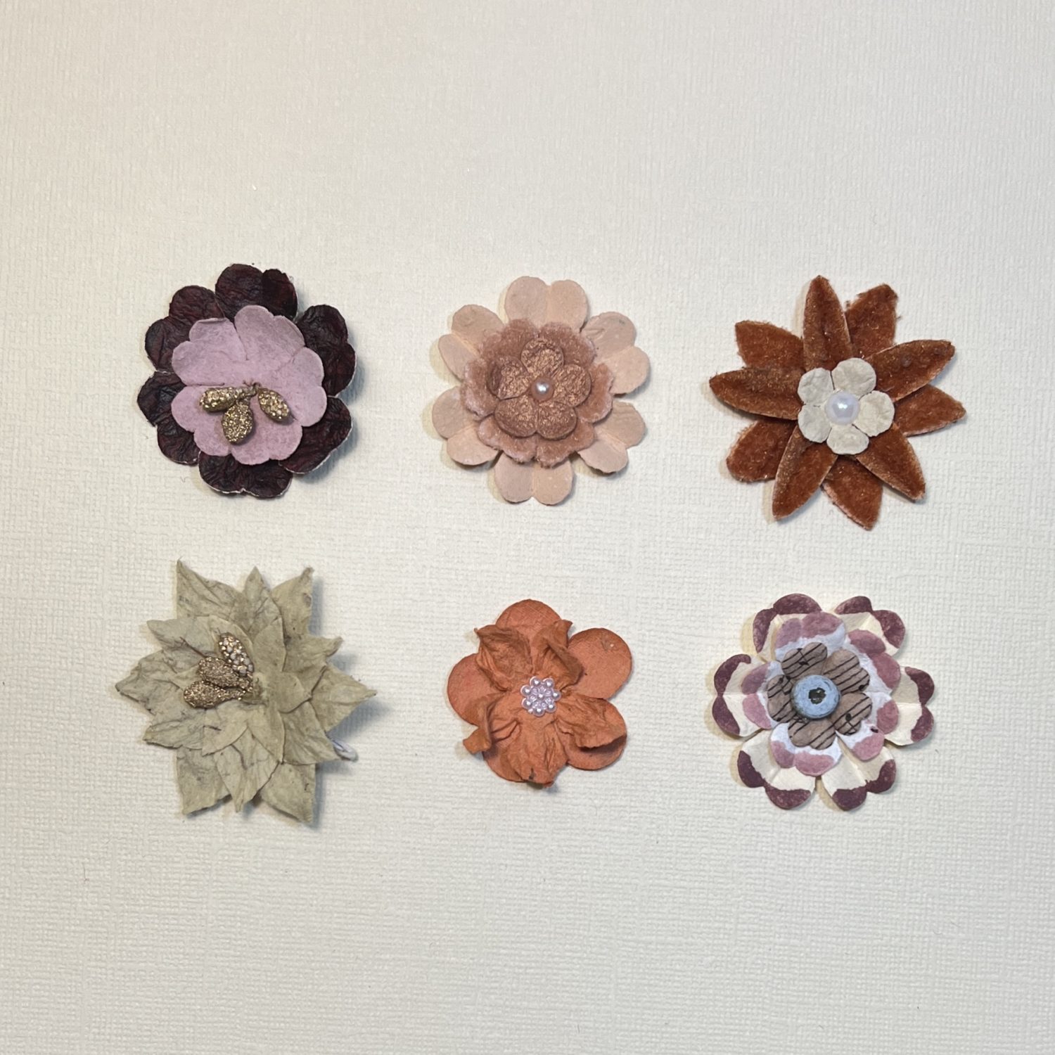 Vintage Flower Pack of 6 - Image 4
