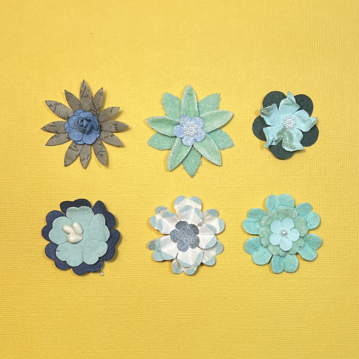 Vintage Flower Pack of 6 - Image 3