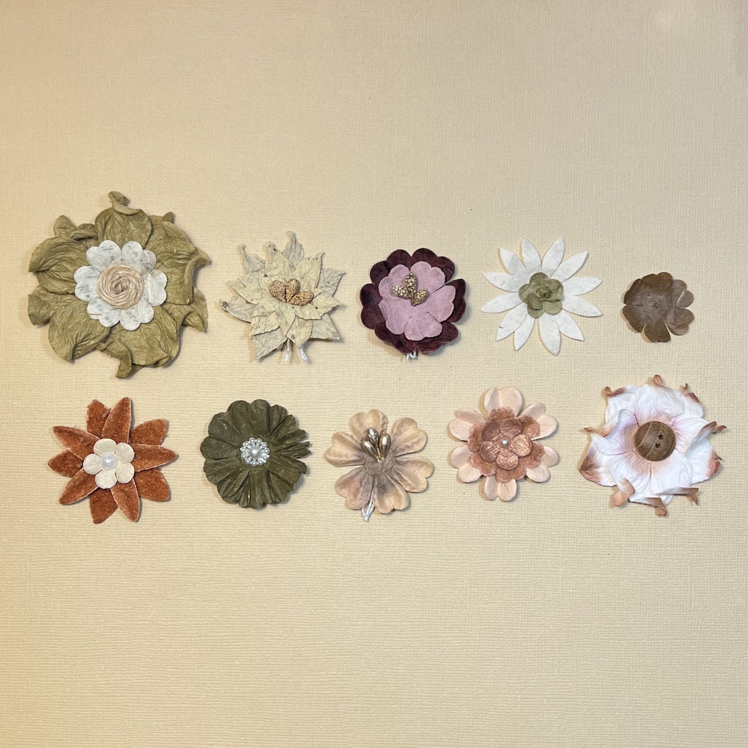 Vintage Flower Pack of 10 - Image 4